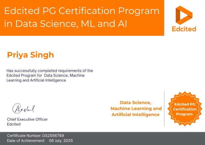 certificate get on course completion